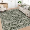 Modern Abstract Tiger Pattern Area Rugs For Living Room Bedroom Indoor Washable Low Pile Non Slip Carpet Soft Lightweight Easy Care Rug Home Decor - 2 of 4