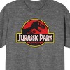 Jurassic Park Title Logo Men's 2-Piece T-Shirt And Sleep Pants Set - 3 of 4