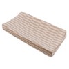 Babyletto Quilted Muslin Changing Pad Cover, GOTS Certified Organic Cotton - Cocoa Stripe - 2 of 4