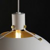 Maxim Lighting Dawn 1 - Light Pendant in  White/Satin Brass - 4 of 4