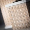 8.5" Rattan Block Pillar Holders - Set of 2, Multicolor - 2 of 4