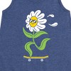 Girls' - Instant Message - Flower Skater Graphic Sleeveless Aline Dress - 2 of 4