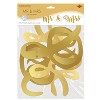 Beistle Foil Mr & Mrs Streamer, 9.75" x 5', (2/Pkg) Multicolored - 2 of 2