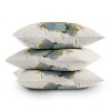 Deny Designs Clara Mcallister Geranium Moths Square Indoor Throw Pillow - 4 of 4