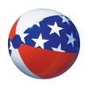 Swim Central Inflatable Patriotic Stars and Stripes Beach Ball - 22" - 3 of 3