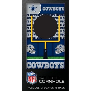 MasterPieces Officially Licensed NFL Dallas Cowboys Tabletop Cornhole for Adults - 1 of 4