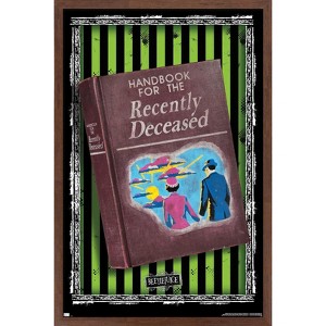 Trends International Beetlejuice - Handbook For The Recently Deceased Framed Wall Poster Prints - 1 of 4