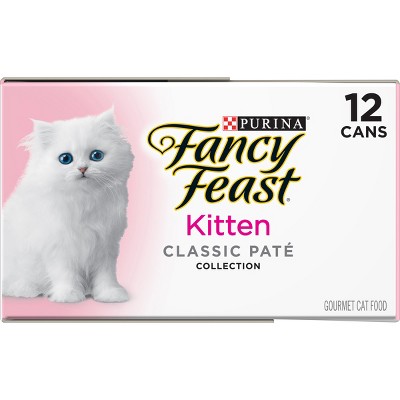 Purina Fancy Feast Classic Pat&#233; Gourmet Turkey and Fish Collection Kitten Wet Cat Food - 3oz/12ct Variety Pack_5