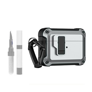 HTUTWOO Case for AirPods Pro 2nd Generation 2022, Shock-Absorbing Case Cover with Opener Accessories with Keychain for Women Men - 1 of 4