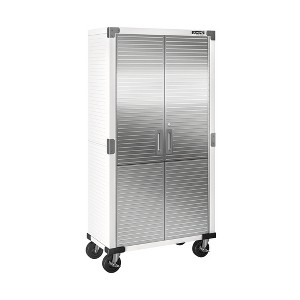 Seville Classics UltraHD Rolling Storage Cabinet, 36"  x 18" x 72" - 1 of 4