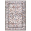 Area Rugs Washable Rug Vintage Non-Slip Rugs Soft Floral Throw Rug - 3 of 4