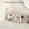 Maison Makeup Organizer Countertop for Vanity, Rotating Skincare Organizers and Storage, 2-in-1 Cosmetic Organizer - 2 of 4