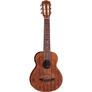 Luna Henna Dragon Mahogany 6 String Guitarlele Open Pore Natural - 1 of 4