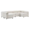 114'' Chenille Modular U-Shaped Sectional Sofa with Free Combination and Deep Seat Comfort - 3 of 4