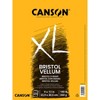 Canson XL Series Bristol Pad, Vellum Finish, Foldover Binding, 25 Sheet, 9x12 inch, Pack of 2 - 2 of 4