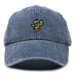 Dalix Cactus Embroidered Cap Cotton Baseball Summer Cool Dad Hat Mens - 1 of 4