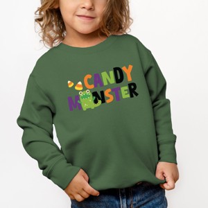 トップス goyemon Skipper Wrist Patch Sweatshirt The Juniper Shop - Toddler Graphic Sweatshirt - Candy Monster
