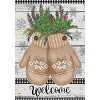 Briarwood Lane Farmhouse Mittens Winter House Flag Winter Greener - 3 of 4