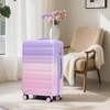 KWPZQEB Luggage Sets, 3 Piece Durable Suitcase Set with Spinner Wheels, 3 Pcs Lightweight luggage with TSA Lock, 20/24/28 Inch - 2 of 4