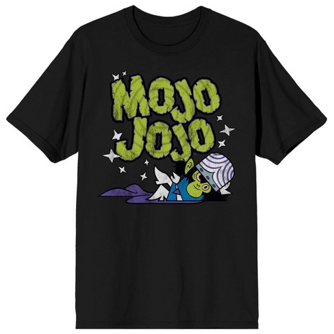 Powerpuff Girls Mojo Jojo Crew Neck Short Sleeve Black Men's T-shirt-small  : Target