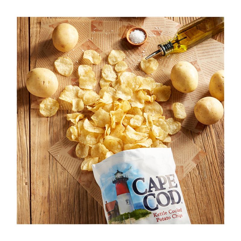 Cape Cod Potato Chips Less Fat Original Kettle Chips - 8oz, 5 of 10