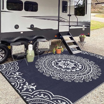 Garvee Reversible Mats, Plastic Straw Rug, Large Floor Mat for Outdoors
