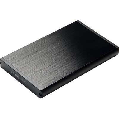 Sabrent EC-UK30 Drive Enclosure Serial ATA/300 - USB 3.0 Host Interface External - Black - 1 x 2.5" Bay - Aluminum