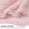 Women's Plus Size Open Front Lightweight Casual Cardigan, Fuzzy Cozy Fleece Blanket Wrap Sweaters, Wearable Blanket Woman, Gift for Her - Catalonia - 3 of 4