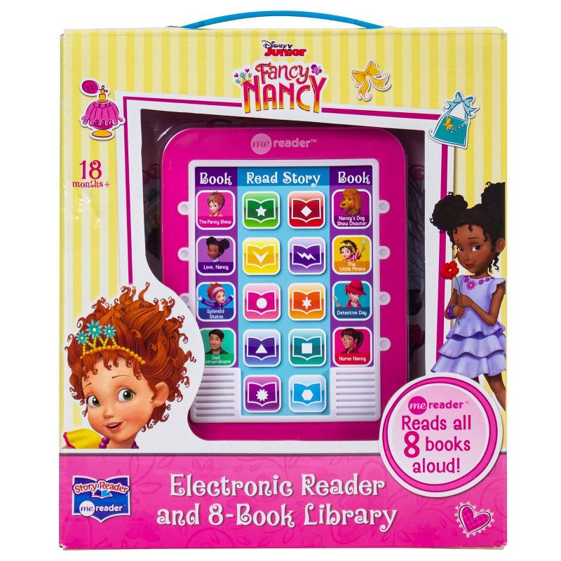 Pi Kids Disney Junior Fancy Nancy Electronic Me Reader and 8-Book Library Boxed Set, 3 of 17