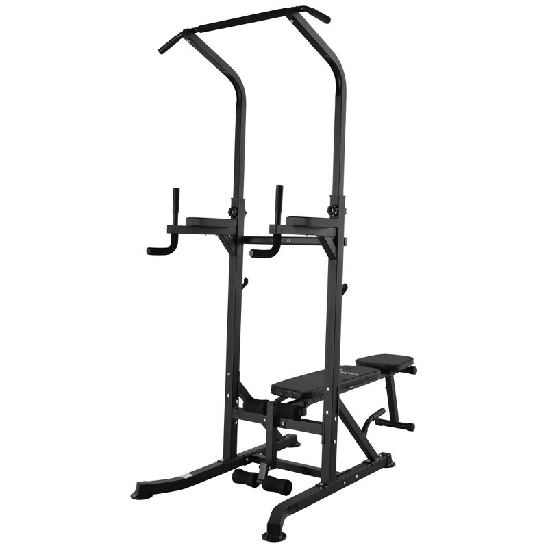 Soozier Exercise Pullup Weight Machine Ideal for Home Gym Adjustable Positions Power Tower for Strengthening Many Muscles, 4 of 9