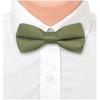 Men's Pre-tied Clip On Bow Tie - Formal Tuxedo Solid Color - image 3 of 3