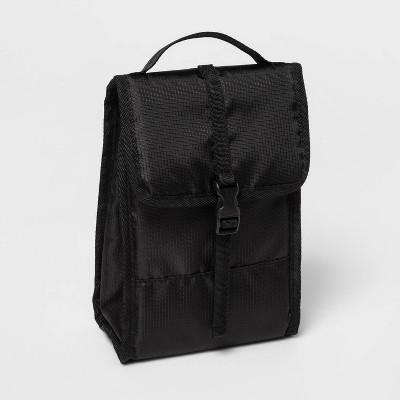 Photo 1 of 2Pack  Lunch Sack with Buckle Black - Embark&#8482;