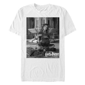 Men's Harry Potter Hermione Potions Black and White Photo T-Shirt - 1 of 4