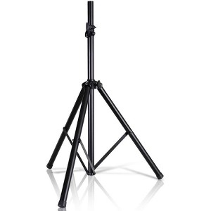 Pyle 6' Ft. Universal Tripod Speaker Stand Holder Mount PSTND2 - Glossy Black - 1 of 4