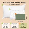KeaBabies Mini Toddler Pillow with Pillowcase, 9x13 Small Pillow for Toddler, Soft Kids Pillow for Sleeping, Travel, Age 2-4 - 2 of 4