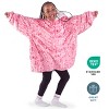 The Bare Homey - Kids Wearable Blanket - Fleece Side Pockets - 4 of 4