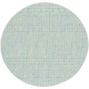 Courtyard CY8235 UV & Stain Resistant Non-Shedding Power Loomed Indoor/Outdoor Rugs - Safavieh - 1 of 4