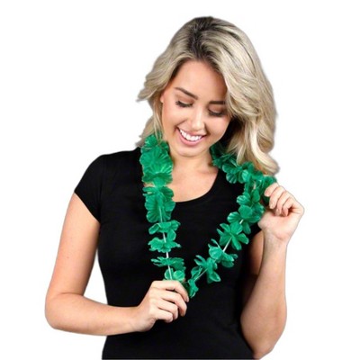 Magic Matt’s Brilliant Blinkys Hawaiian Flower Lei Necklace Green