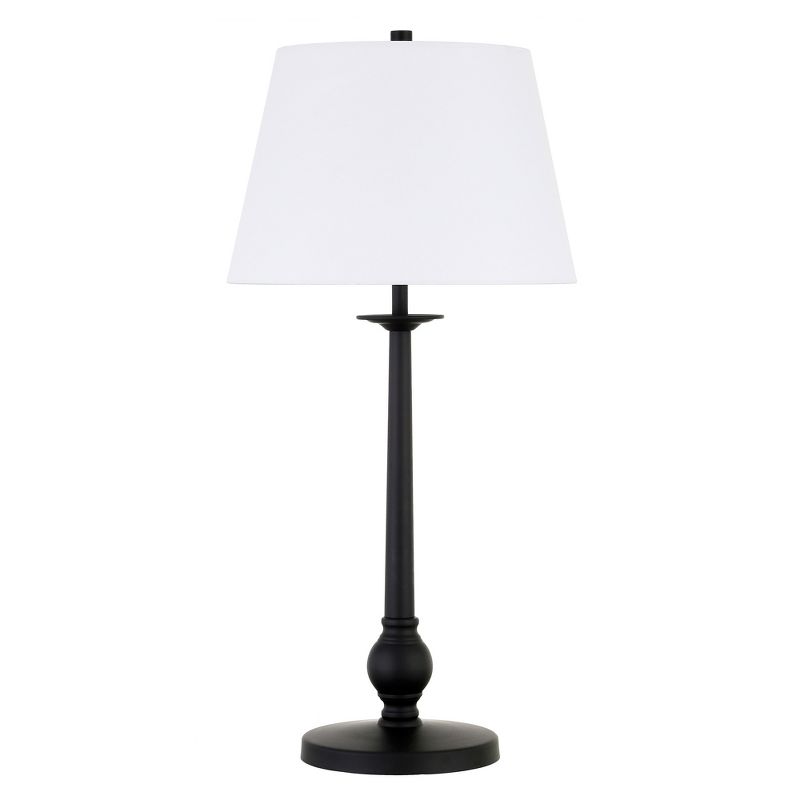 Hampton & Thyme 28" Tall Table Lamp with Fabric Shade , 1 of 8