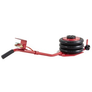 VEVOR Air Jack, 3 Ton/6600 lbs Triple Bag Air Jack, Airbag Jack with Six Steel Pipes, Lift up to 17.7 inch/450 mm, 3-5 s Fast Lifting Pneumatic Jack - 1 of 4