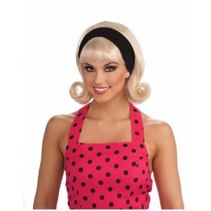 Forum Novelties 50s Blonde Wig with Detachable Headband for Adults - 1 of 1