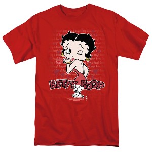 Men's Betty Boop Classic Kiss T-Shirt - 1 of 4