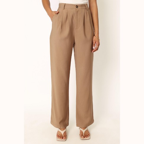 Women's High-Rise Slim Straight Leg Pintuck Ankle Pants - A New Day™