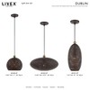 Livex Lighting Dublin 1 - Light Pendant in  Bronze - 4 of 4