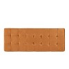 PAGED Rectangular Storage Ottoman Bench Upholstered Foot Stool with Durable Birch Wood Legs for Family Room, Hallway - 3 of 4
