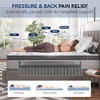 QingMoon Mattress in a Box, Hybrid Cooling Gel Memory Foam and Diamond Innerspring Mattress, Pressure Relief and Motion Isolation for Bedroom - 2 of 4