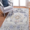 ChicFurnit Rug PAYAS Collection Stain Resistant Non Shedding Kid and Pet Friendly for High Traffic Areas, Off-White, 90"*6.5"*6.5" - 4 of 4