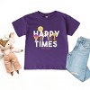 The Juniper Shop Mini Smiley Happy Times Toddler Short Sleeve Tee - 3 of 4