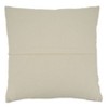 22"x22" Oversize Corded Line Poly Filled Square Throw Pillow - Saro Lifestyle: Woven Cotton & Acrylic, Zipper Closure - 2 of 3