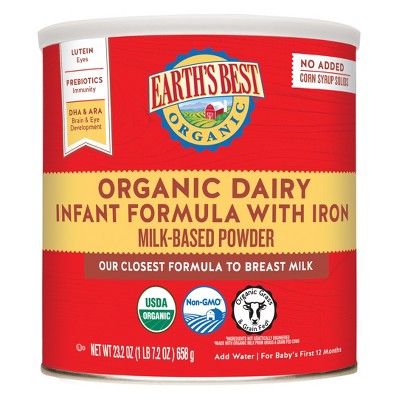 organic gentle baby formula